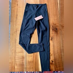 Girlfriend Collective full length leggings Black Medium NWT